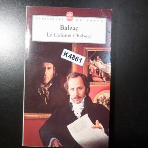 Balzac. El Coronel Chabert K4861