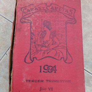 Caras Y Caretas Año 4 1901  1° Trimestre (w522