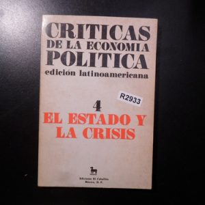 Críticas De La Economía Política Ed Latinoamericana R2933