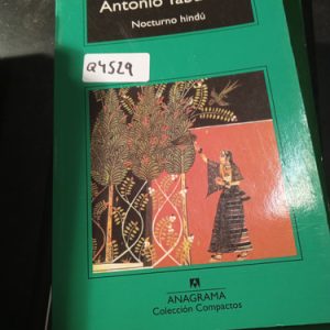 Antonio Tabucchi  Nocturno Hindú