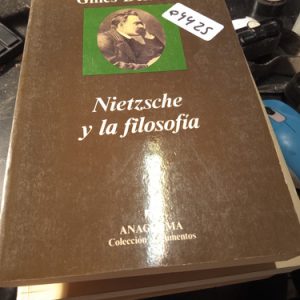 Gilles Deleuze   Nietzsche Y La Filosofia