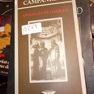 Tomasso Campanella  Apología De Galileo
