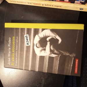 José María Ridao El Vacío Elocuente  Ensayos