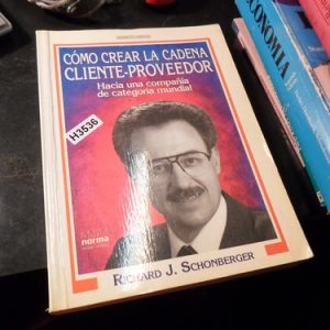 Cómo Crear La Cadena Cliente-proveedor. Schonberger  H3536