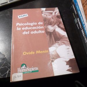 Psicologia De La Educacion Del Adulto Menin Ovide