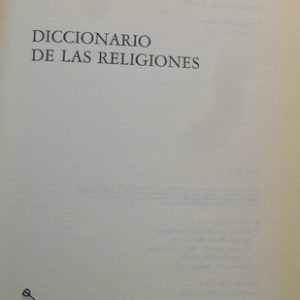 Diccionario De Las Religiones Eliade - Couliano Ed. Paidos