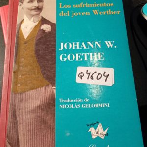 Los Sufrimientos Del Joven Werther  Johann W. Goethe