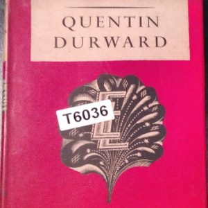 Walter Scott: Quintin Durward En Inglés