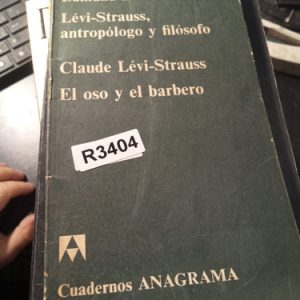 Claude Lévi-strauss El Oso Y El Barbero