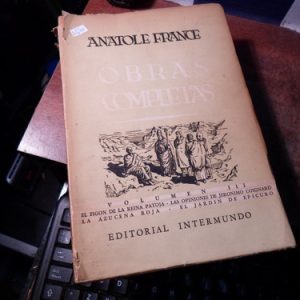 Anatole France Obras Completas Vol.3 (q650