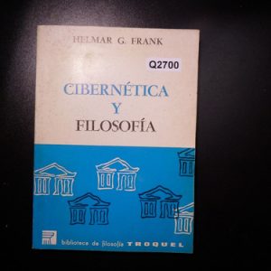 Cibernetica Y Filosofia De Helmar Frank Q2700