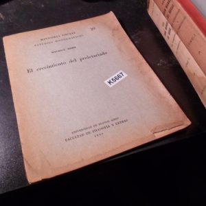 El Crecimiento Del Proletariado / Maurice Dobb.