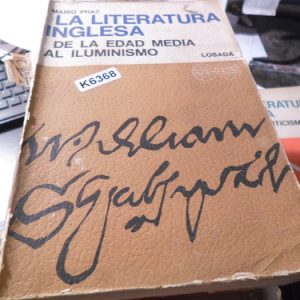 La Literatura Inglesa. De La Edad Media Al Iluminismo Praz