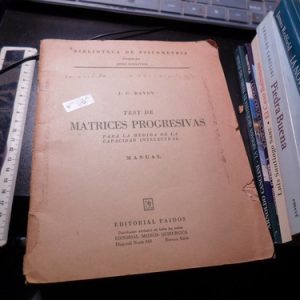 Raven Test De Matrices Progresivas  V2662