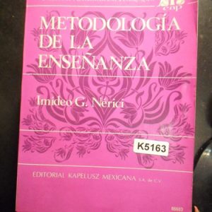 Metodologia De La Ensenanza Imideo G Nerici Ed Kapelusz