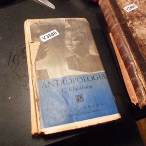 Antropologia - Clyde Kluckhohn 3586