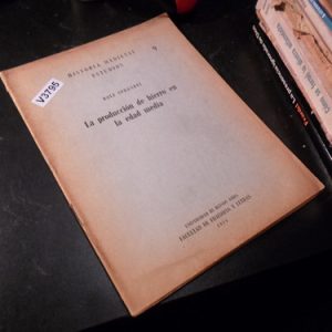 La Producción De Hierro En La Edad Media Sprandel V3795