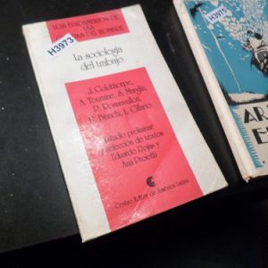 La Sociología Del Trabajo  H3973