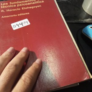 Los Fundamentos De La Técnica Psicoanalítica  R. Hora Etc