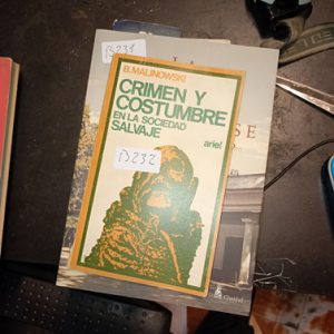 Malinowskicrimen Y Costumbresen La Sociedad Salvaje