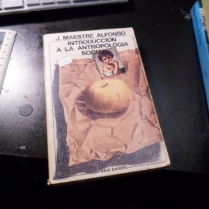 Introducción A La Antropología Social  Alfonso W686