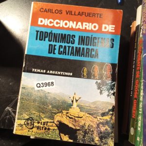 Carlos Villafuerte Diccionario De Topónimos Indígias De Ca