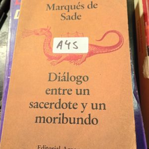 L  Sina  Marqués De Sade   Diálogo Entre Un Sacerdote Y