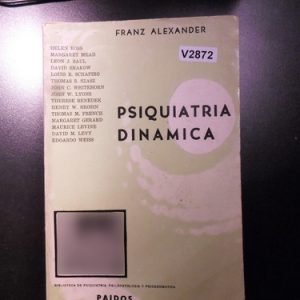 Psiquiatria Dinamica Franz Alexander V2872
