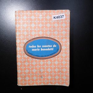Cuentos Completos Mario Benedetti  K4037