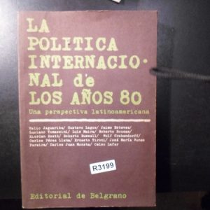 Politica Internacional De Años 80 De Helio Jaguaribe R3199