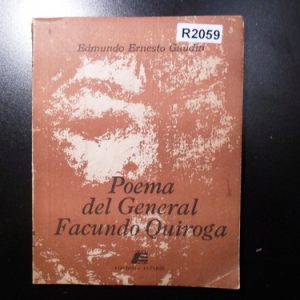 Poema Del General Facundo Quiroga  Gaudin, Edmundo R2059