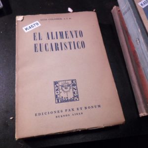 El Alimento Eucarístico Colomer K4579