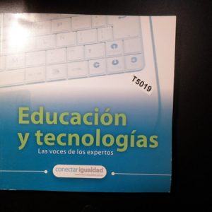 Educación Y Tecnologías Silvina Gvirtz T5019