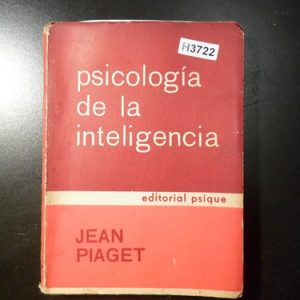 Psicología De La Inteligencia Jean Piaget H3722