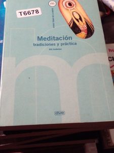 Meditación Tradiciones Y Práctica Bill Anderton