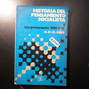 Los Precursores (1789-1850). G.d.h.cole R3147