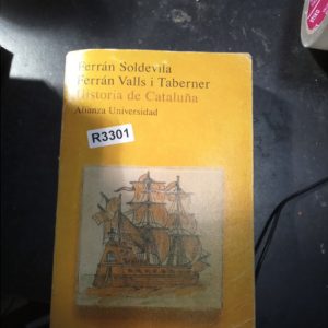 Ferrán Soldevila  Ferrán Valls   Historia De Cataluña