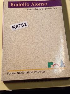 Rodolfo Alonso Antología Poética