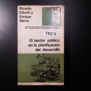 Sector Público En La Planificación Desarrollo Cibotti T5275