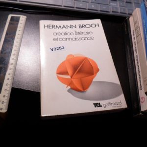 Création Littéraire Et Connaissance Broch V3253