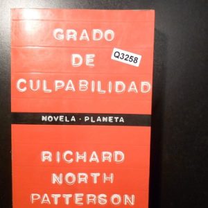 Grado De Culpabilidad Richard North Patterson Q3258