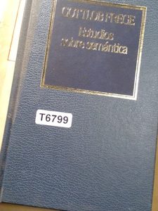 Gottlob Frege Estudios Sobre Semántica
