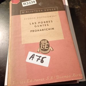 Biblioteca Emecé  Fyodor Dostojewsky  Las Pobres  Gentes  Pr