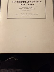 Hermann Rorschachpsychodiagnostikpsychodiagnosticstafe