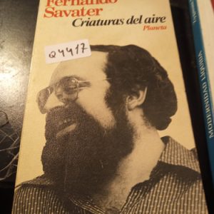 Fernando Savater  Criaturas Del Aire